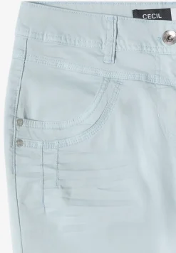 High Waist broek met uitlopende pijpen in Loose Fit