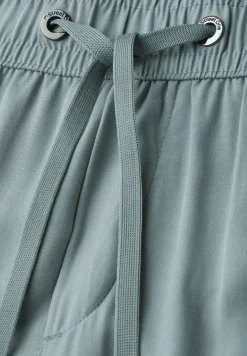 High Waist broek met wijde pijpen in Loose Fit