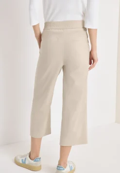 High Waist broek met wijde pijpen in Loose Fit