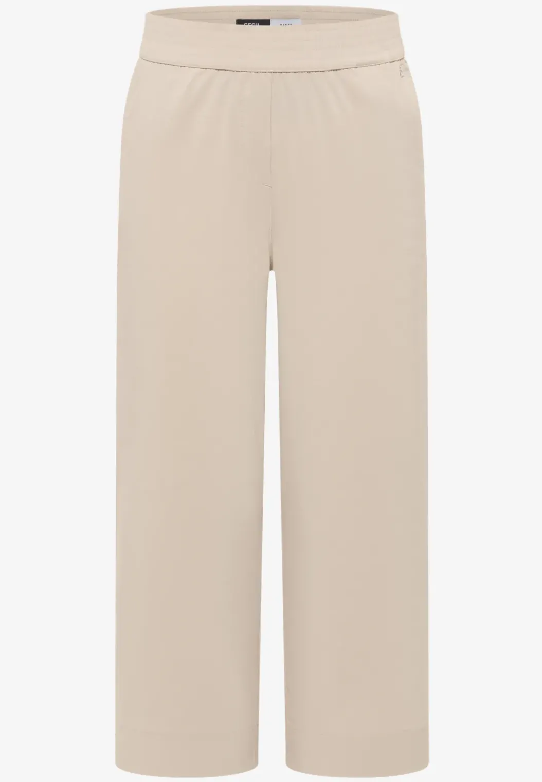 High Waist broek met wijde pijpen in Loose Fit