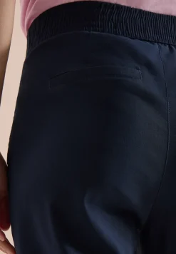 High Waist broek met wijde pijpen in Loose Fit
