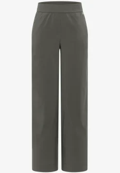 High Waist broek met wijde pijpen in Loose Fit
