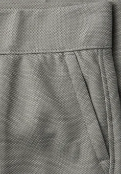 High Waist broek met wijde pijpen in casual pasvorm