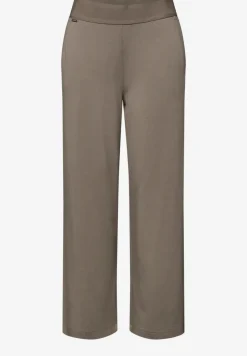 High Waist broek met wijde pijpen in Loose Fit