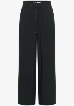 High Waist broek met wijde pijpen in Loose Fit