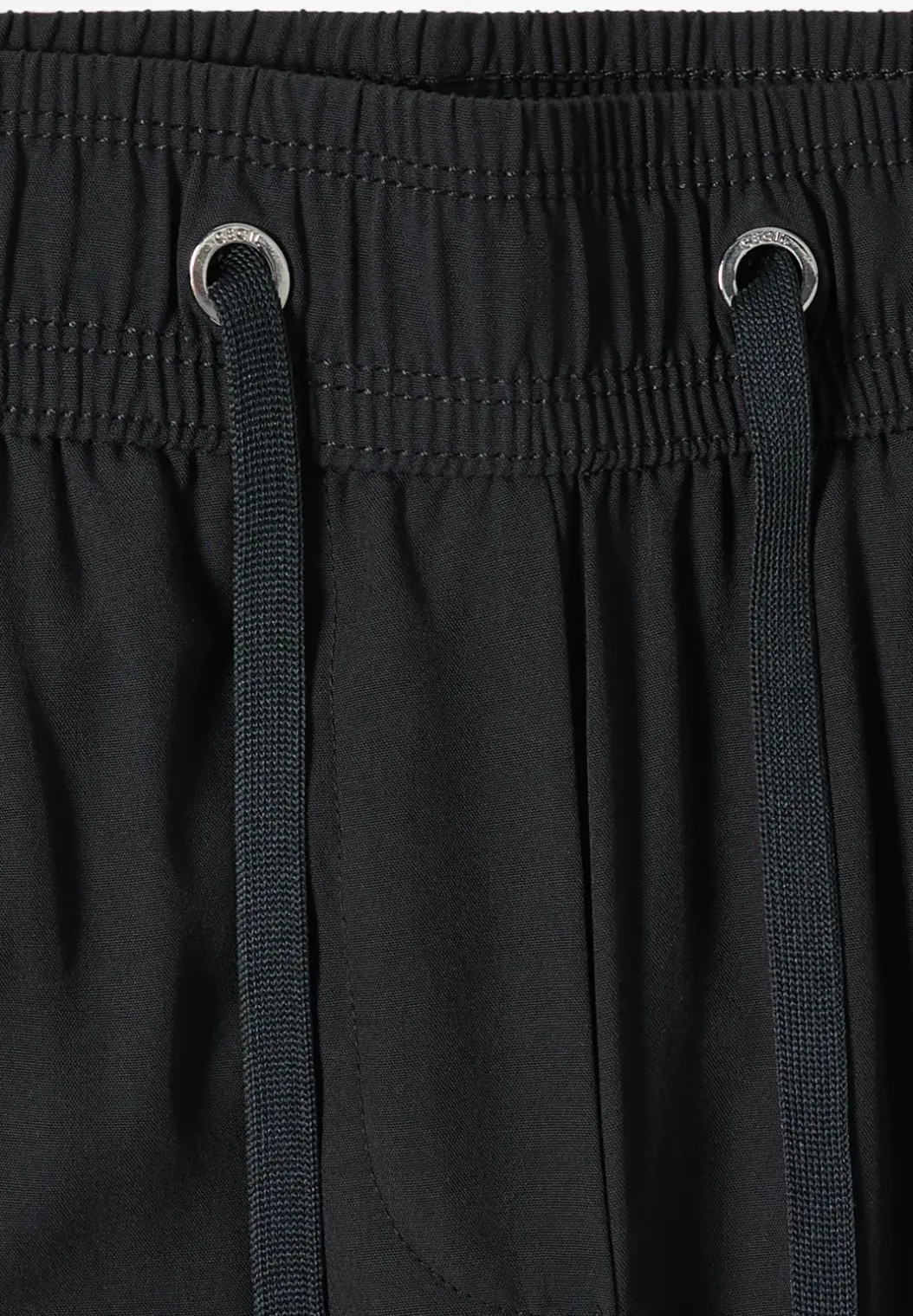 High Waist broek met wijde pijpen in Loose Fit