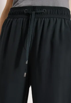 High Waist broek met wijde pijpen in Loose Fit