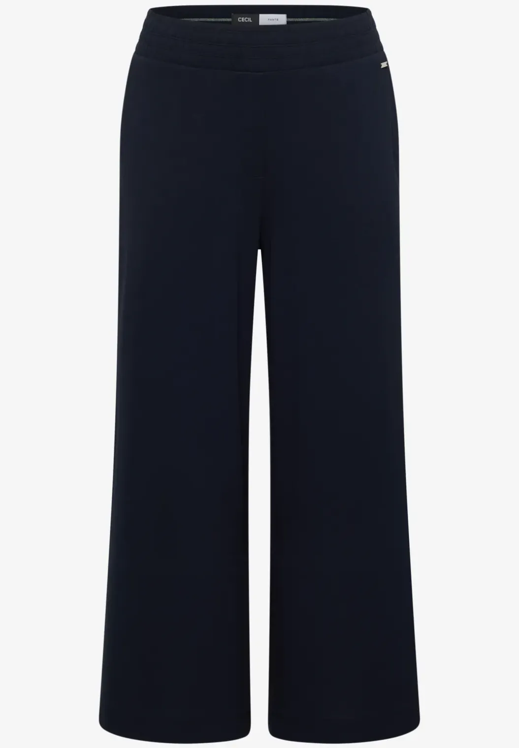 High Waist broek met wijde pijpen in Loose Fit
