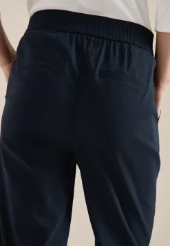 High Waist broek met wijde pijpen in Loose Fit
