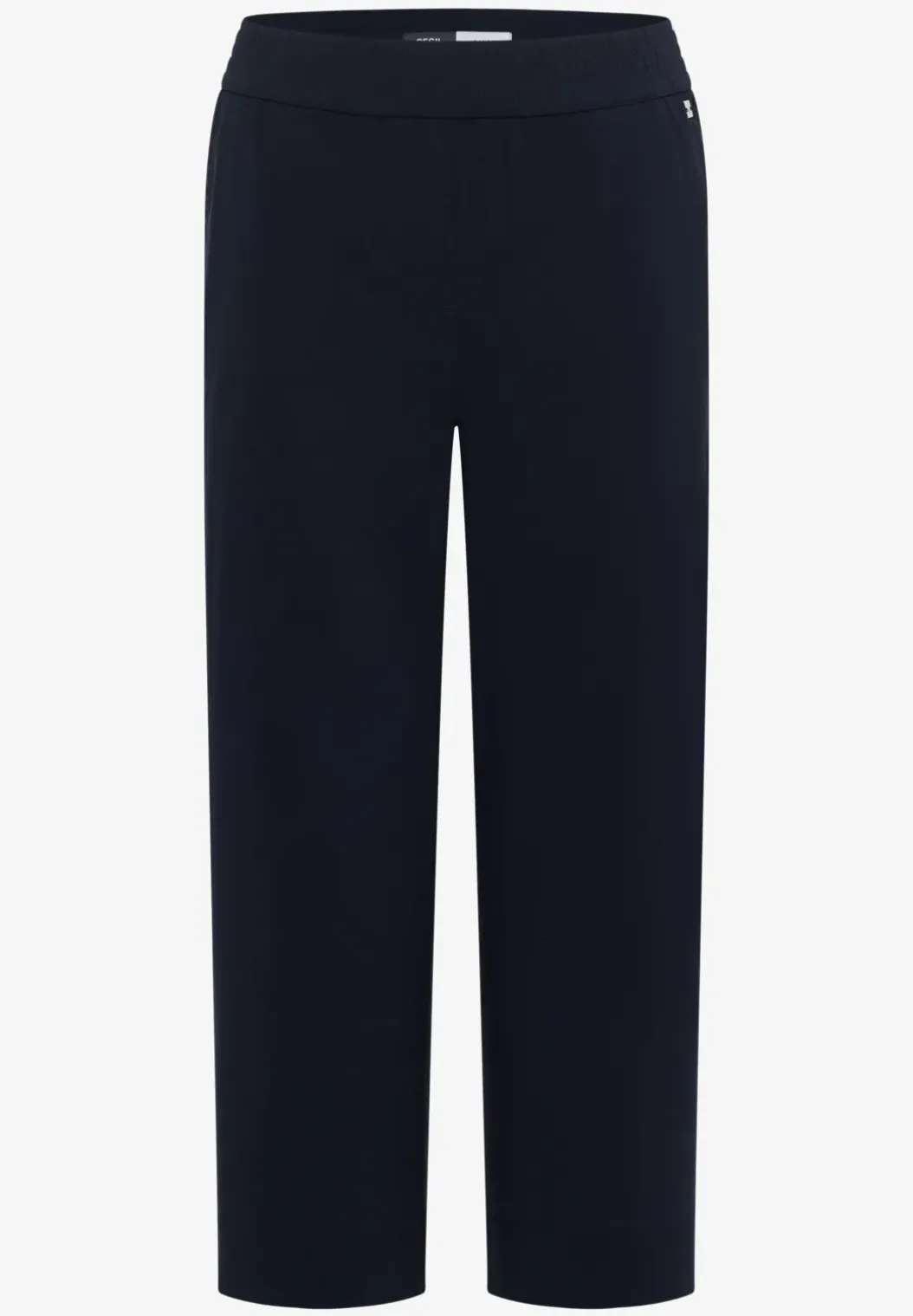 High Waist broek met wijde pijpen in Loose Fit