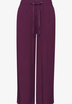 High Waist broek met wijde pijpen in Loose Fit