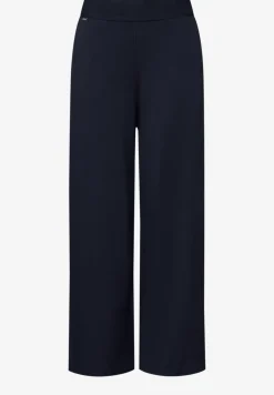 High Waist broek met wijde pijpen in Loose Fit