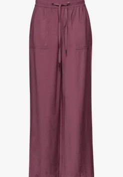 High Waist broek met wijde pijpen in Loose Fit