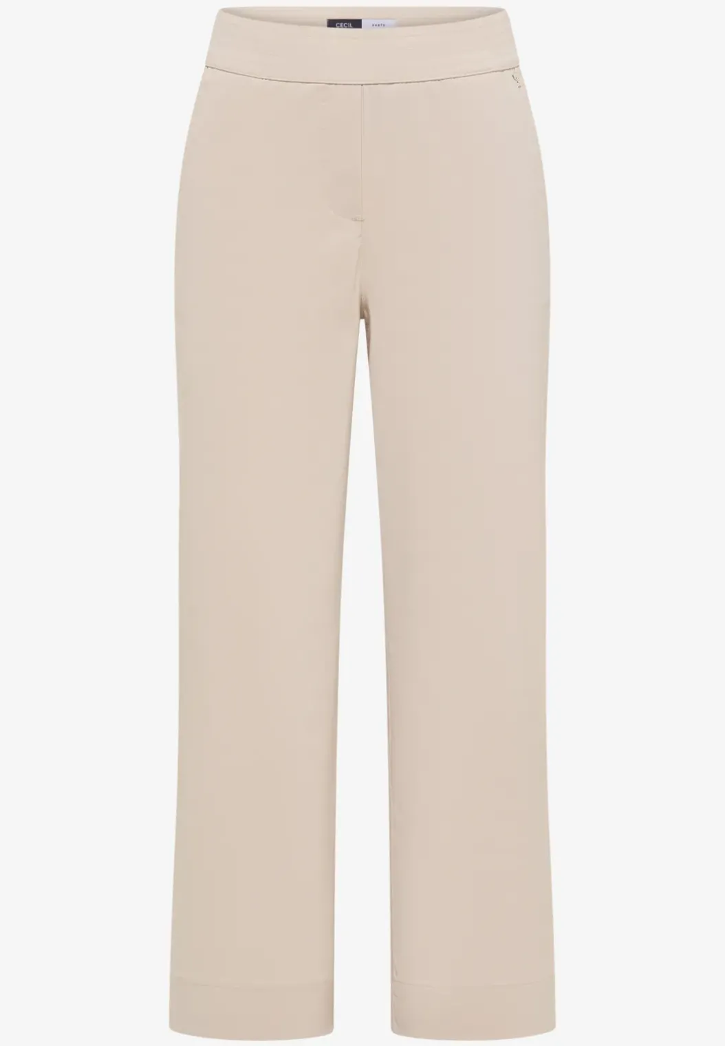 High Waist broek met wijde pijpen in Loose Fit