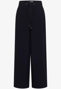 High Waist broek met wijde pijpen in Loose Fit