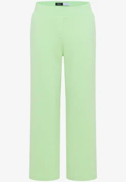 High Waist broek met wijde pijpen in Loose Fit