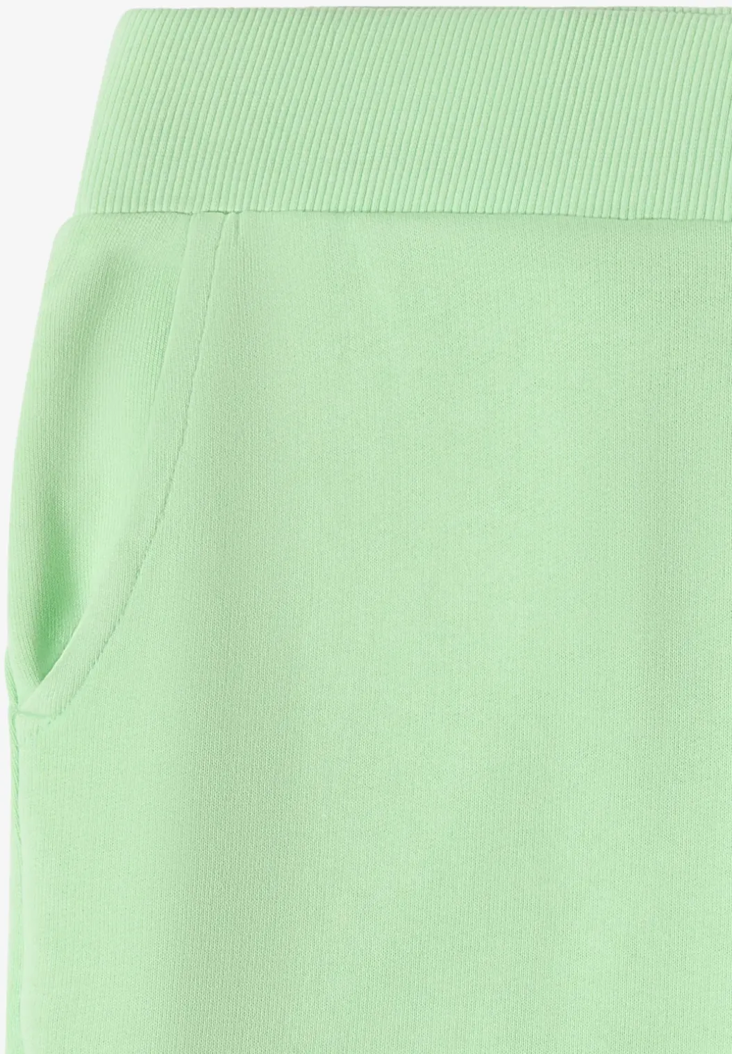 High Waist broek met wijde pijpen in Loose Fit