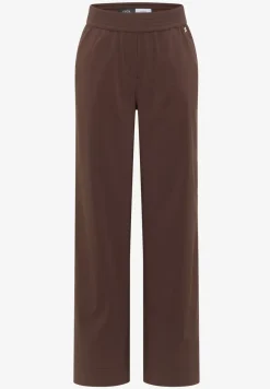 High Waist broek met wijde pijpen in Loose Fit