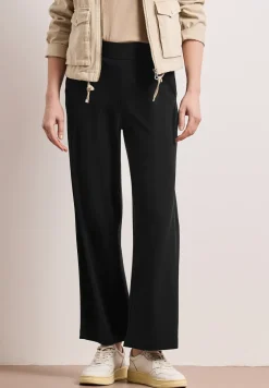High Waist broek met wijde pijpen in Loose Fit
