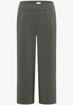 High Waist broek met wijde pijpen in Loose Fit