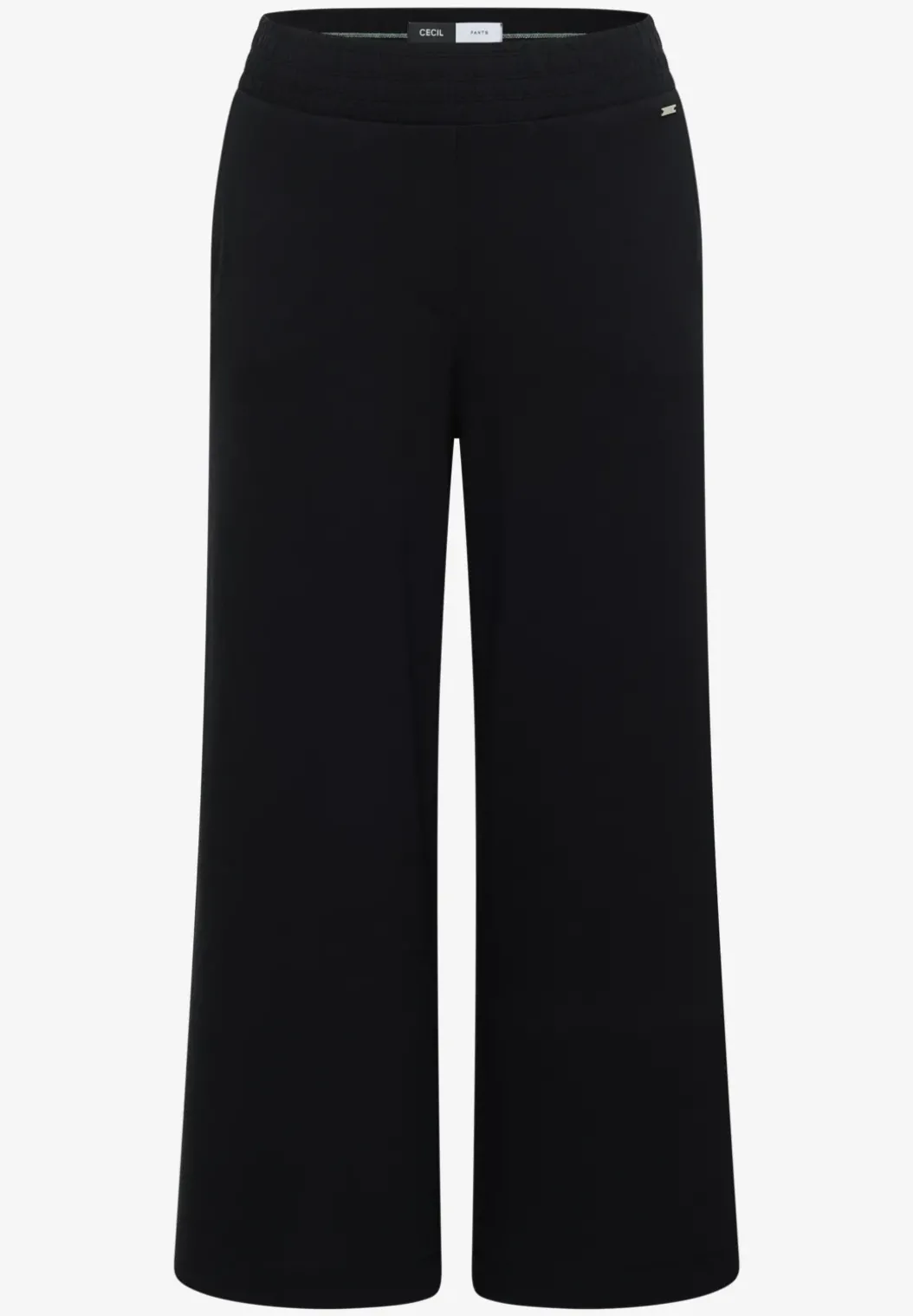 High Waist broek met wijde pijpen in Loose Fit