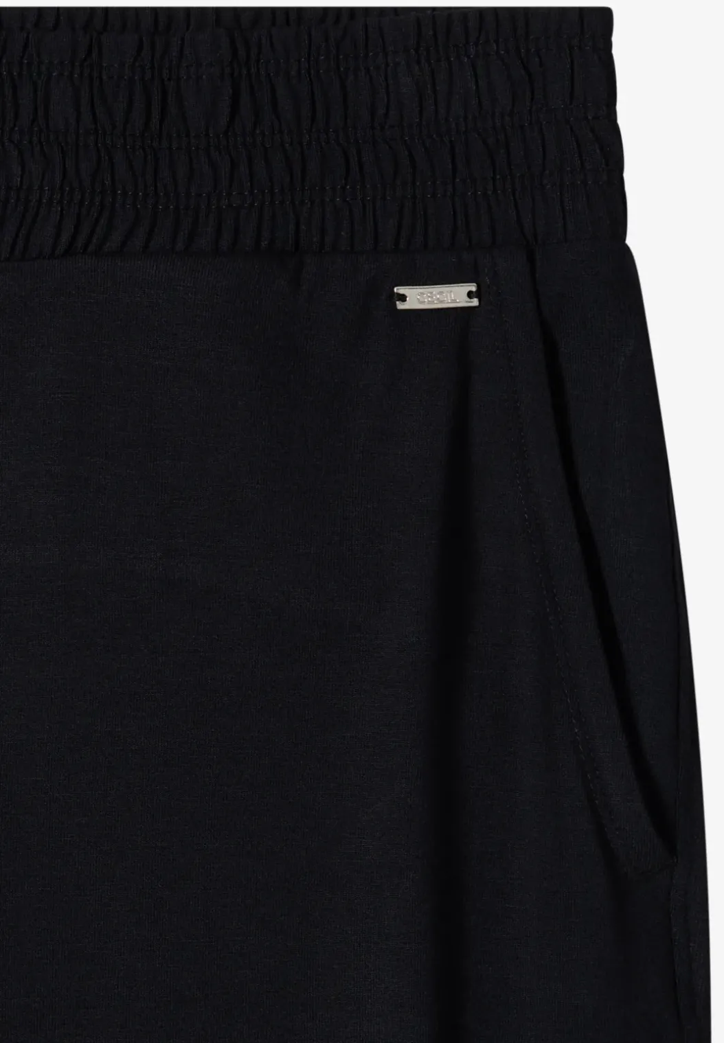 High Waist broek met wijde pijpen in Loose Fit