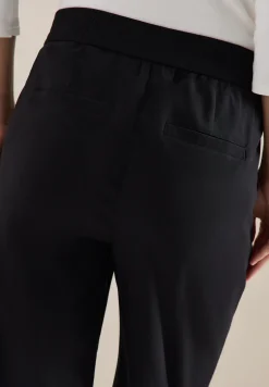 High Waist broek met wijde pijpen in Loose Fit