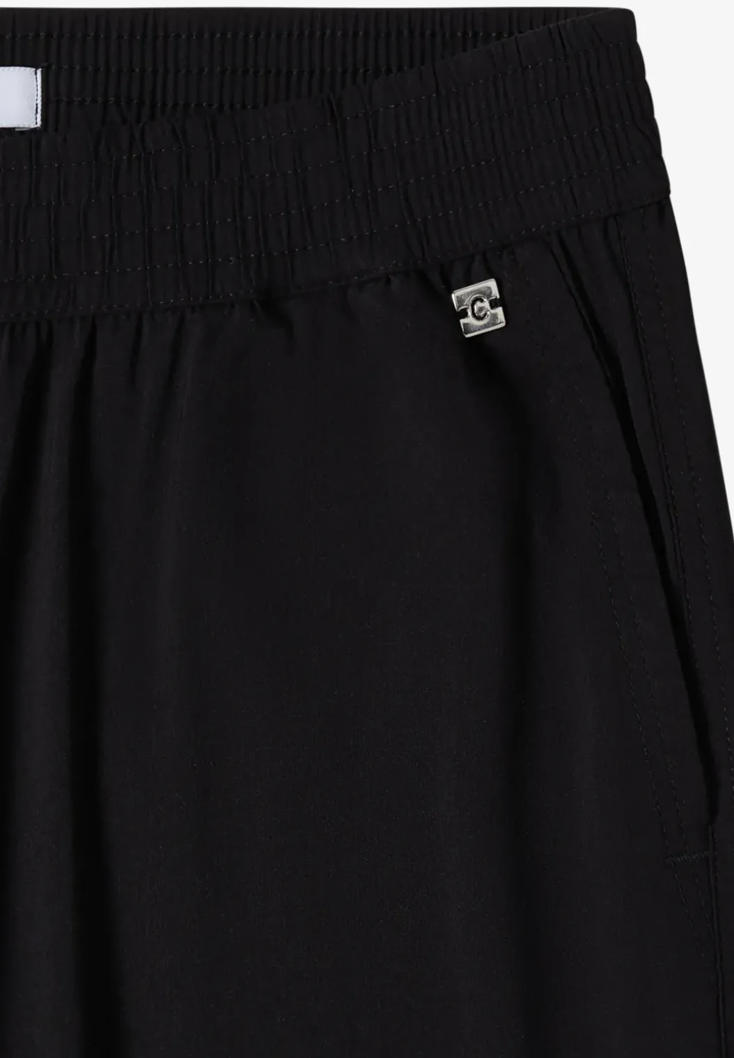 High Waist broek met wijde pijpen in Loose Fit