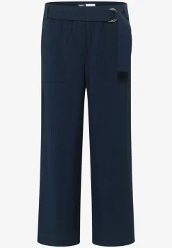 High Waist broek met wijde pijpen in Loose Fit