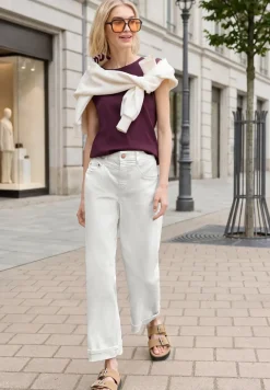 High Waist jeans culottes in casual pasvorm