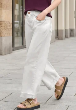 High Waist jeans culottes in casual pasvorm