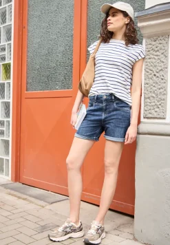 High Waist Jeans Korte Broek