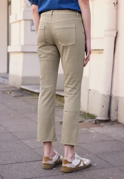 High Waist kick flare broek in Slim Fit
