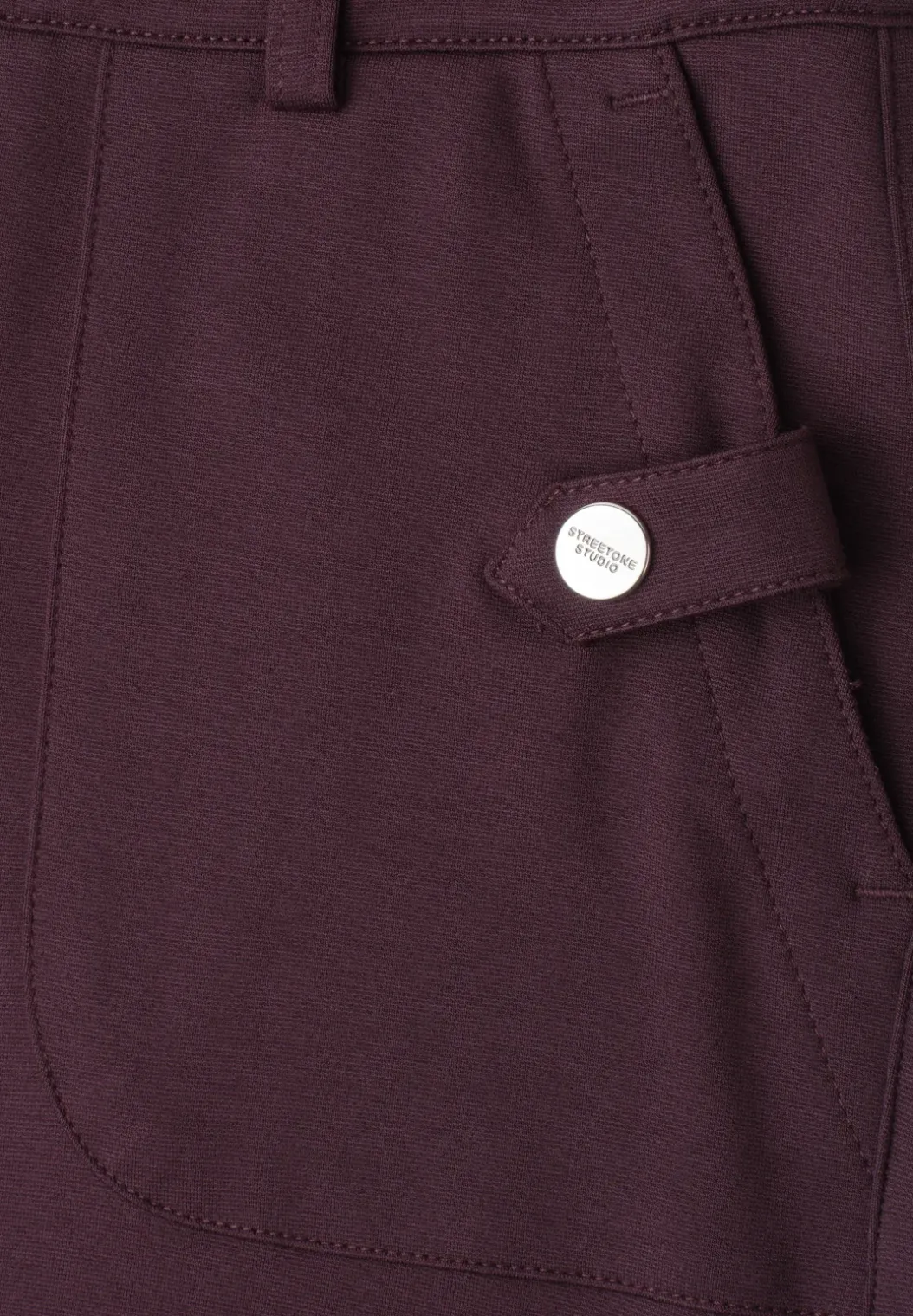 High Waist shorts met knoopdetail