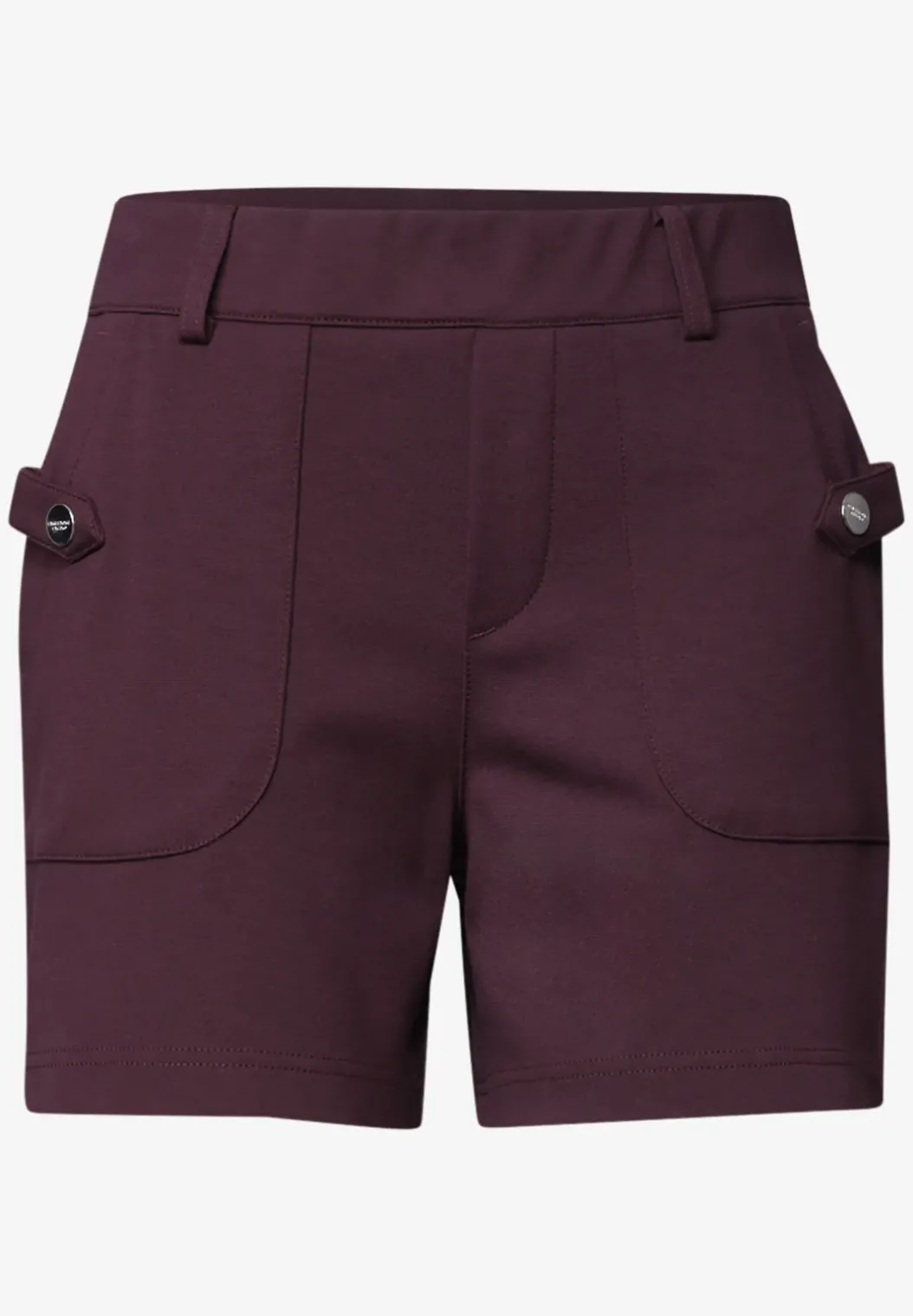 High Waist shorts met knoopdetail