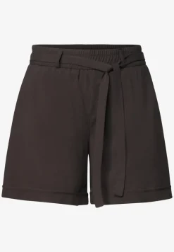 High Waist shorts met riem