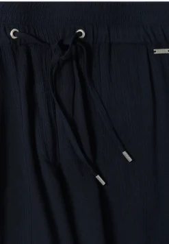 High Waist shorts met Wide Legs en structuur