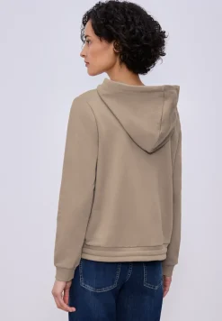 Hoodie in effen kleur