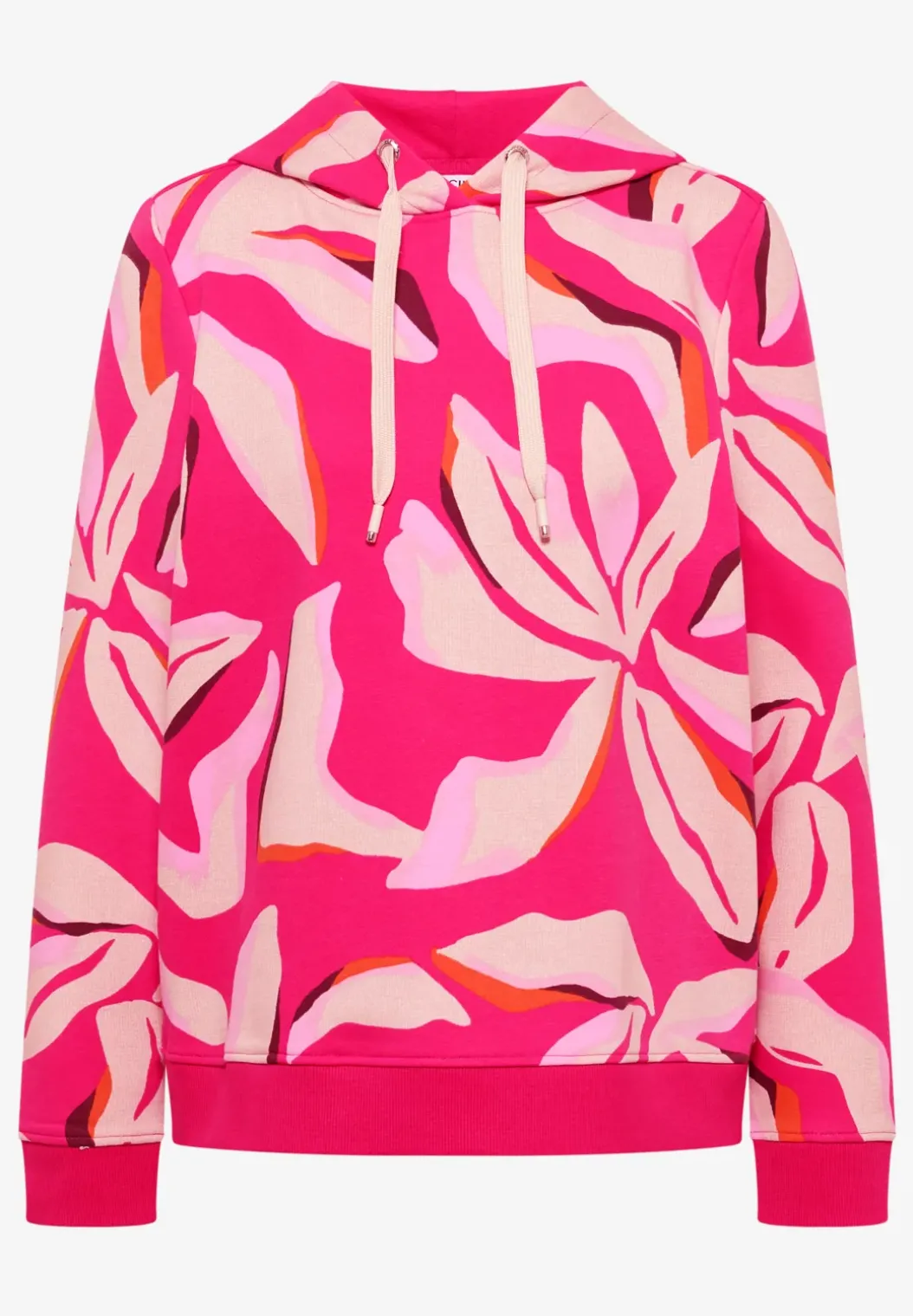 Hoodie met bloemenpatroon