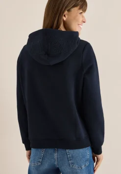 Hoodie met borduursel