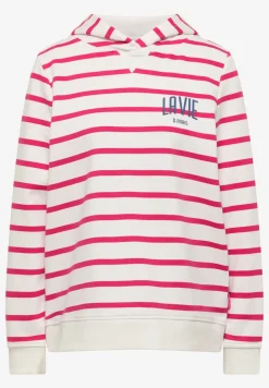 Hoodie met borstprint