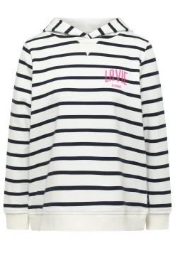 Hoodie met borstprint