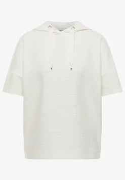 Hoodie shirt in effen kleur