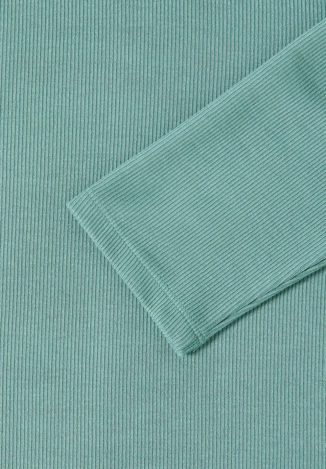 Hoodie Shirt met geribde structuur