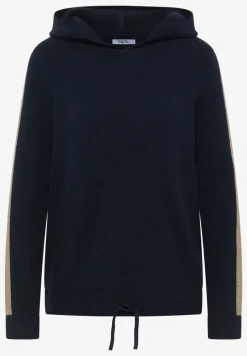 Hoodie met gallon strepen