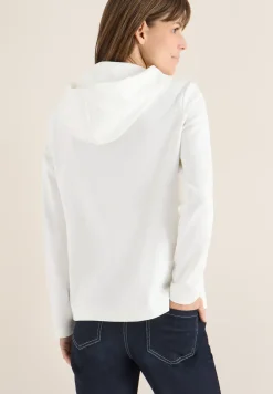 Hoodie shirt met folieprint