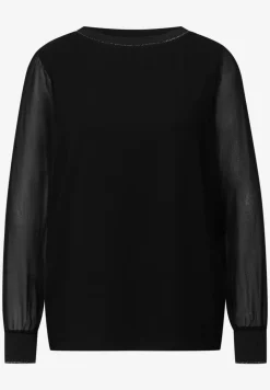 2in1 chiffon shirt