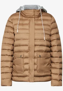Jacke mit abnehmbarer Kapuze