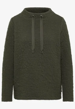 Jacquard Funnel Hals Shirt