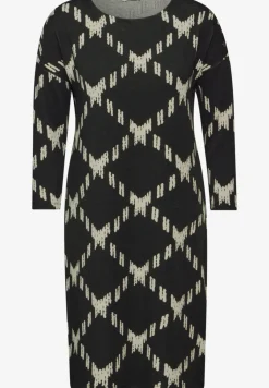 Jacquard jurk